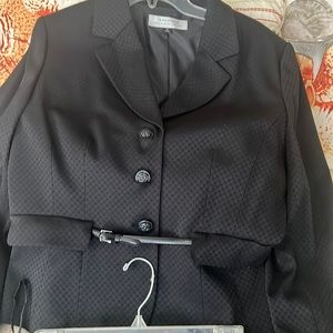 Black 2 piece suit by Tahari